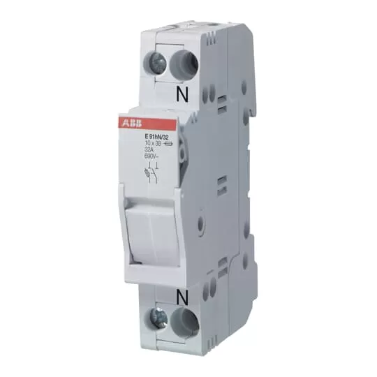 ABB Sicherungs-Trennschalter, 1+N Pol, 32A für Sicherungseinsatz 10,3 x 38mm (AC-22 2CSM200893R1801