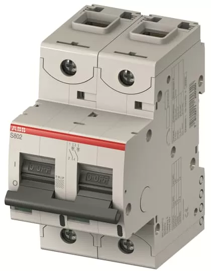 ABB S802S-UCK16 Hochleist.Sicherungsautomat, 16A,K,500VDC=Icu 50kA,2P 2CCS862001R1467