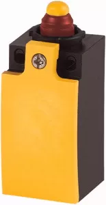 Eaton Positionsschalter, Kuppenstößel, Basisgerät, erweiterbar, 2 S, Cage-Clamp, gelb, Kunststoff, -40 - +70 °C 176883