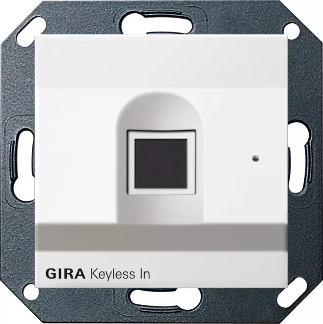 Gira Gira Keyless In Fingerprint-Leseeinheit System 55 Reinweiß 261703
