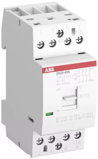 ABB EN25-40N-01 Installationsschütz 4S/0Ö, 24 V AC/DC 1SAE232111R0140