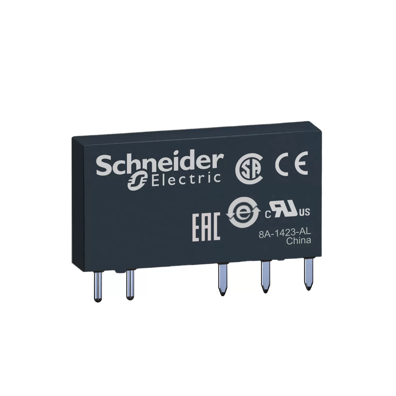 Schneider Electric Schmales Interface-Relais RSL, 1 W, 6 A, 12 VDC RSL1AB4JD