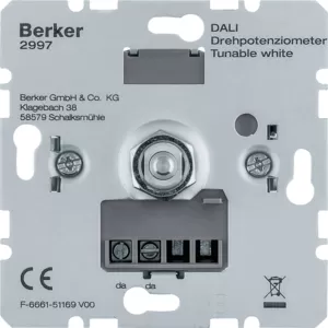 Berker DALI Drehpotenziometer Tunable white 2997