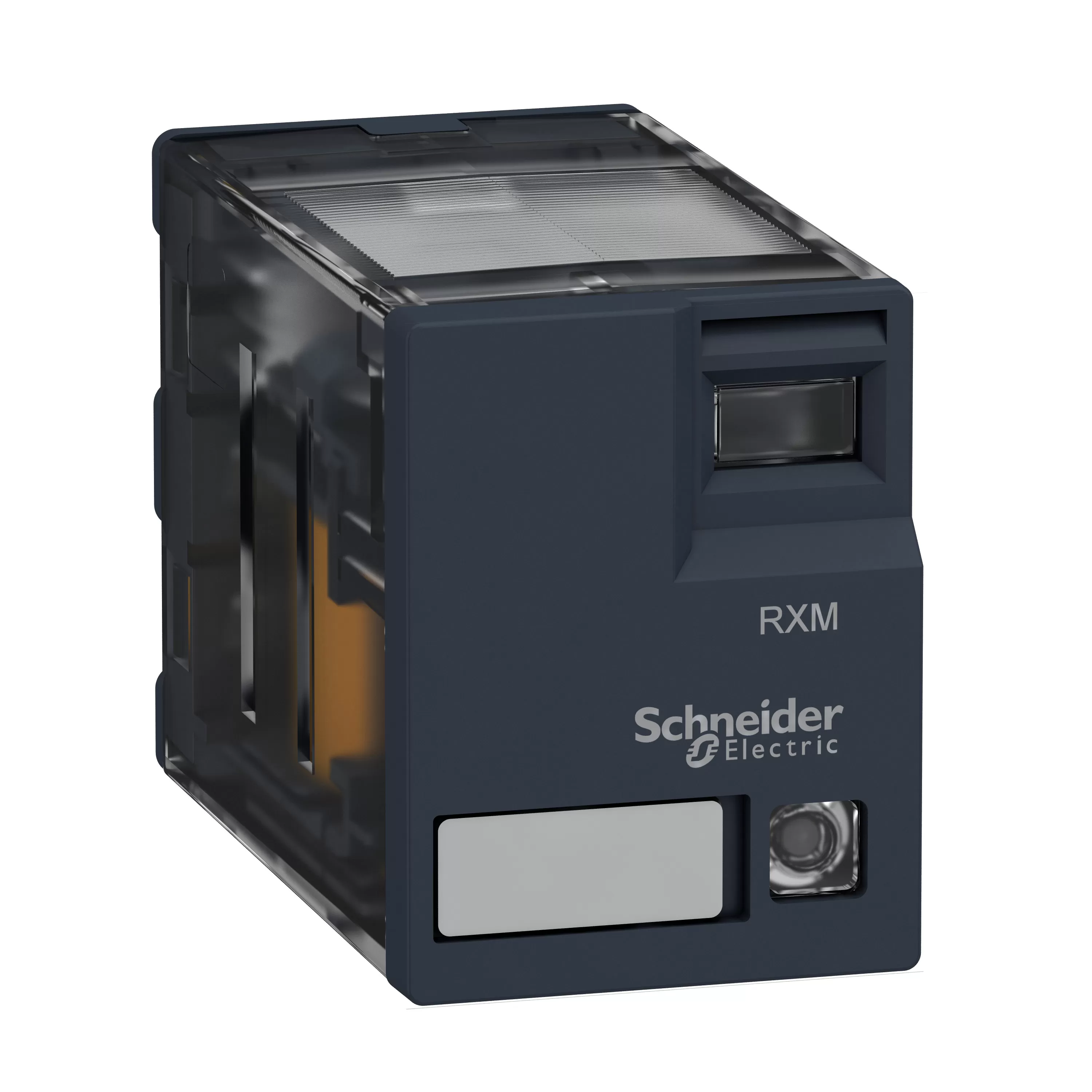 Schneider Electric Miniaturrelais RXM, 4 W, 6 A, 24 VDC, LED, ohne Prüftaste/-hebel RXM4AB3BD