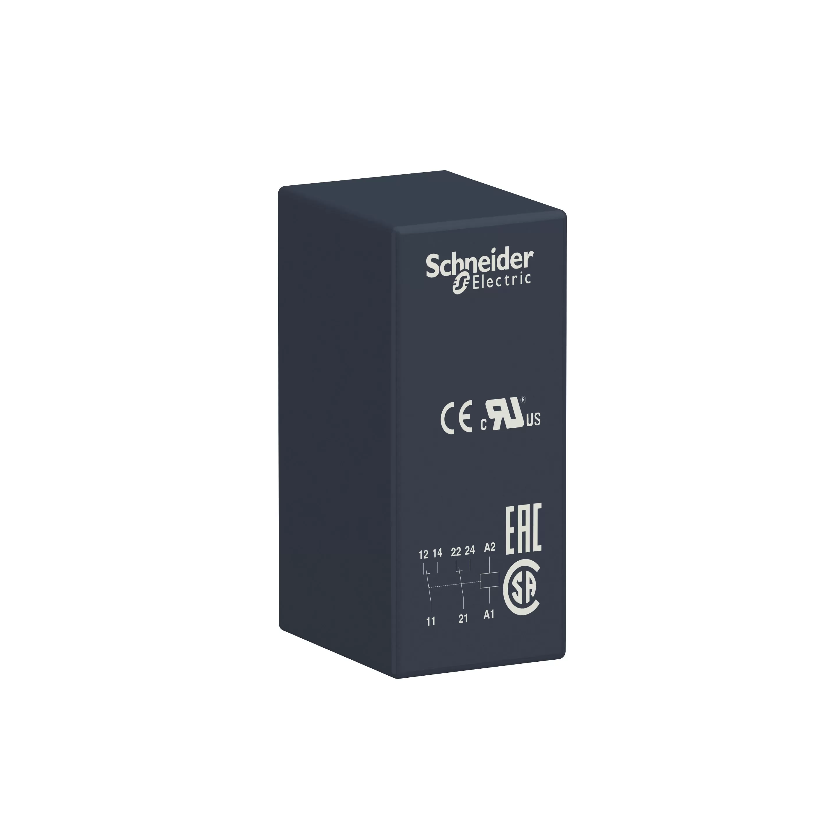 Schneider Electric Interface-Relais RSB, 2 W, 8 A, 48 VDC RSB2A080ED