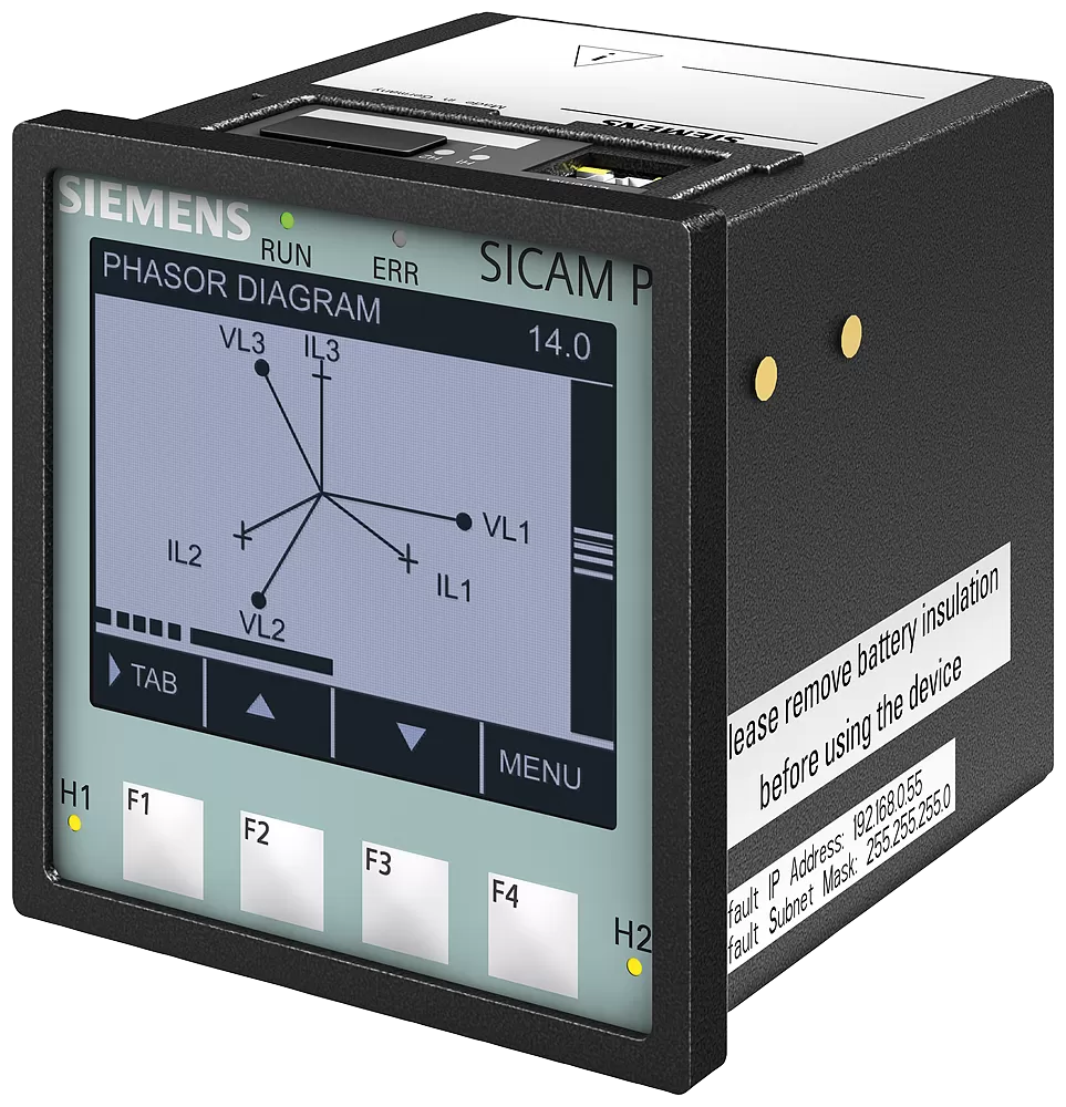 Siemens SICAM P855 Multifunktionsmessgerät, und Power Quality Schreiber, Überwachung,... 7KG85510AA010AA0