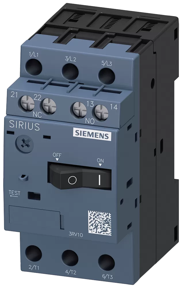 Siemens Leistungsschalter, S00, Motorschutz, Class 10, A-ausl. 5,5-8A 3RV10111HA15