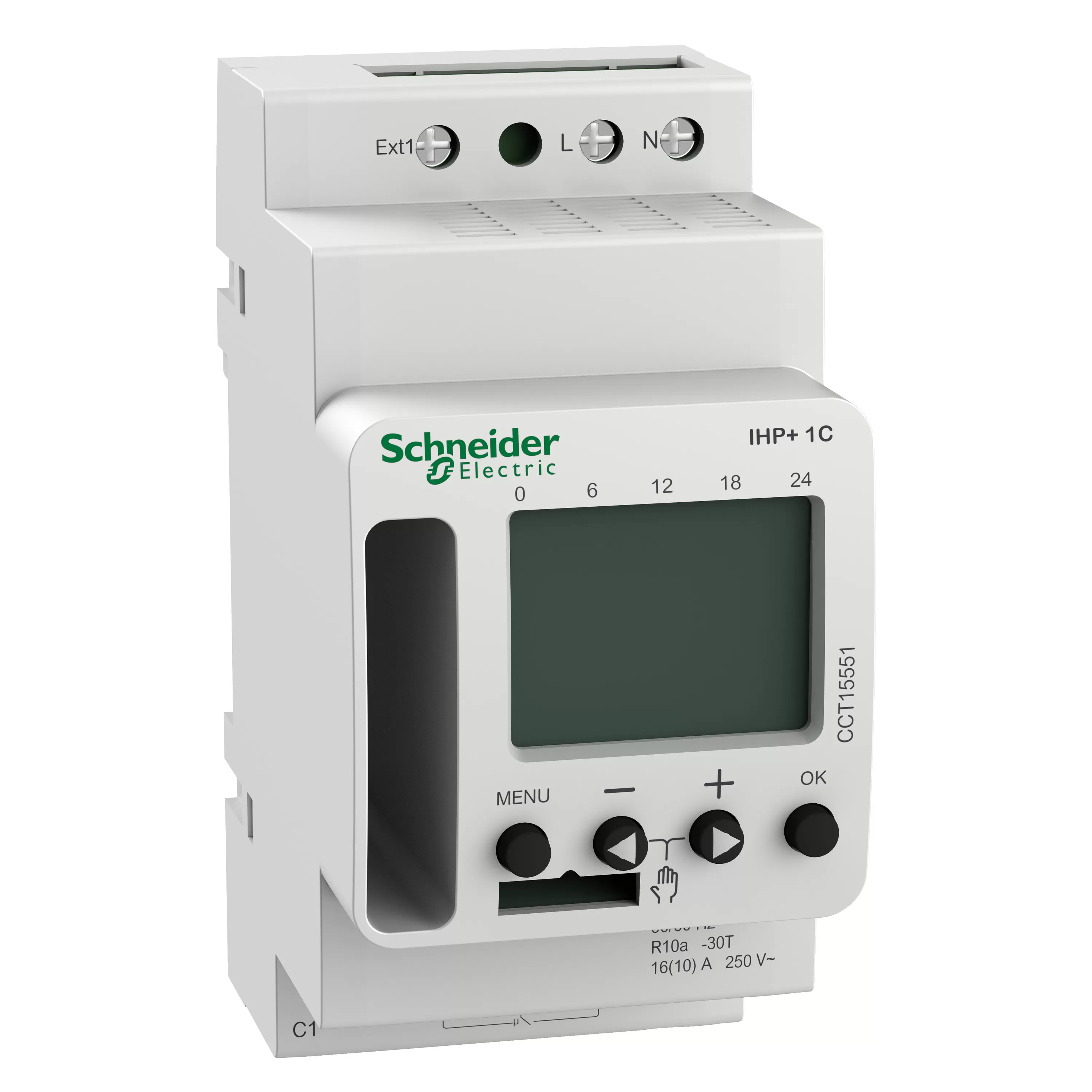 Schneider Electric Digitale Zeitschaltuhr IHP+, Bluetooth CCT15551