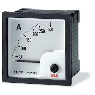 ABB Amperemeter AMT1-A1-60/72 Schaltschranktürmontage 2CSG312110R4001
