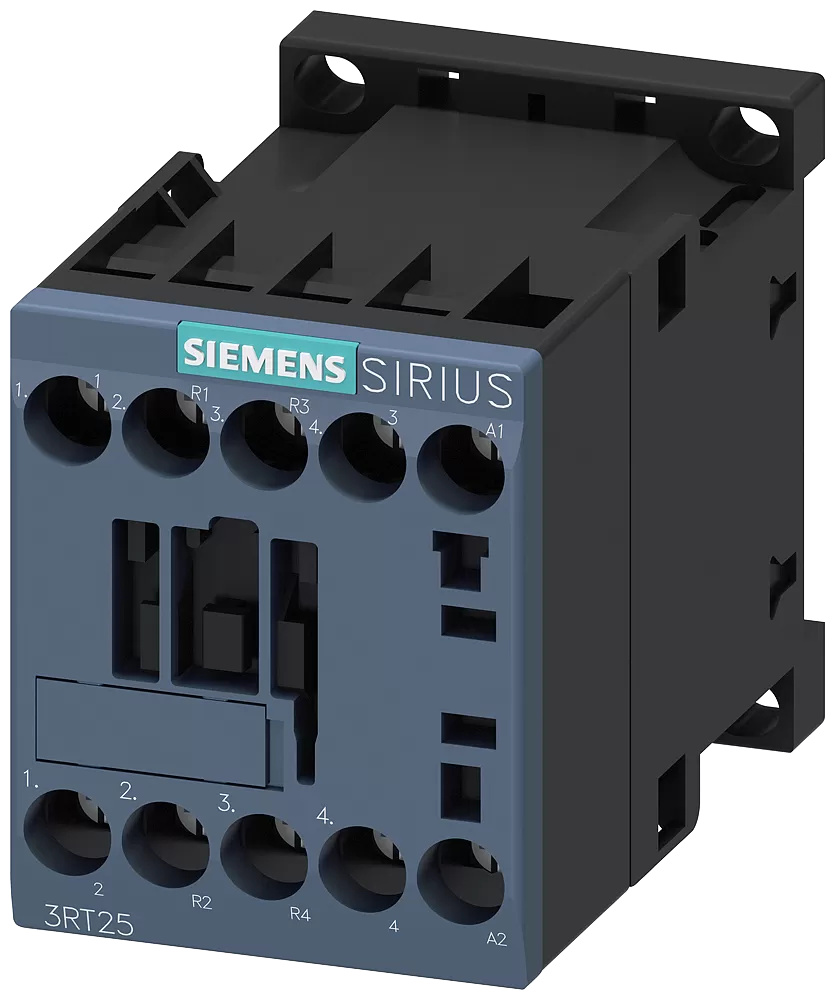 Siemens Schütz 2S+2Ö, AC-3, 4kW DC110V 50Hz, 120V 60Hz 4pol. 2S+2Ö 3RT25161AK60
