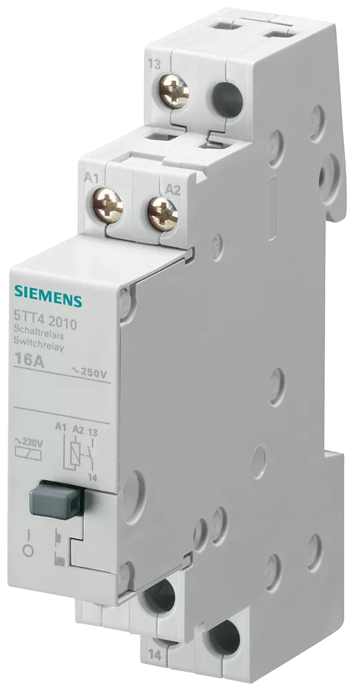 Siemens Schaltrelais mit 4 Schließern Kontakt für AC 230V 16A Ansteuerung AC 230V 5TT42040