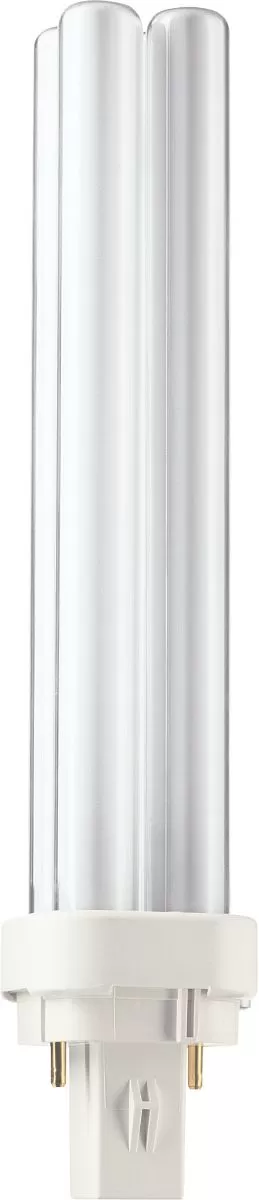 Signify MASTER PL-C 2P - Compact fluorescent lamp without integrated ballast - Lampenleistung EM 25°C,nominal: 26 W - Energieeffizienz-Label (EEL): B 62095870