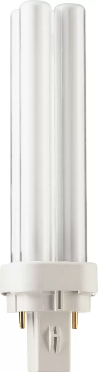 Signify MASTER PL-C 2P - Compact fluorescent lamp without integrated ballast - Lampenleistung EM 25°C,nominal: 13 W - Energieeffizienz-Label (EEL): A 62086670