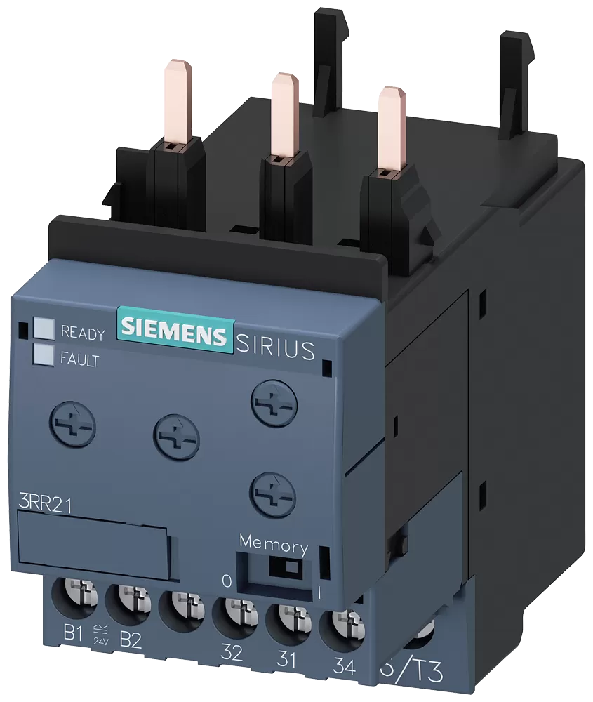 Siemens Überwachungsrelais anbaubar an Schütz 3RT2, Baugr. S00 basic, 4-40A 3RR21421AA30