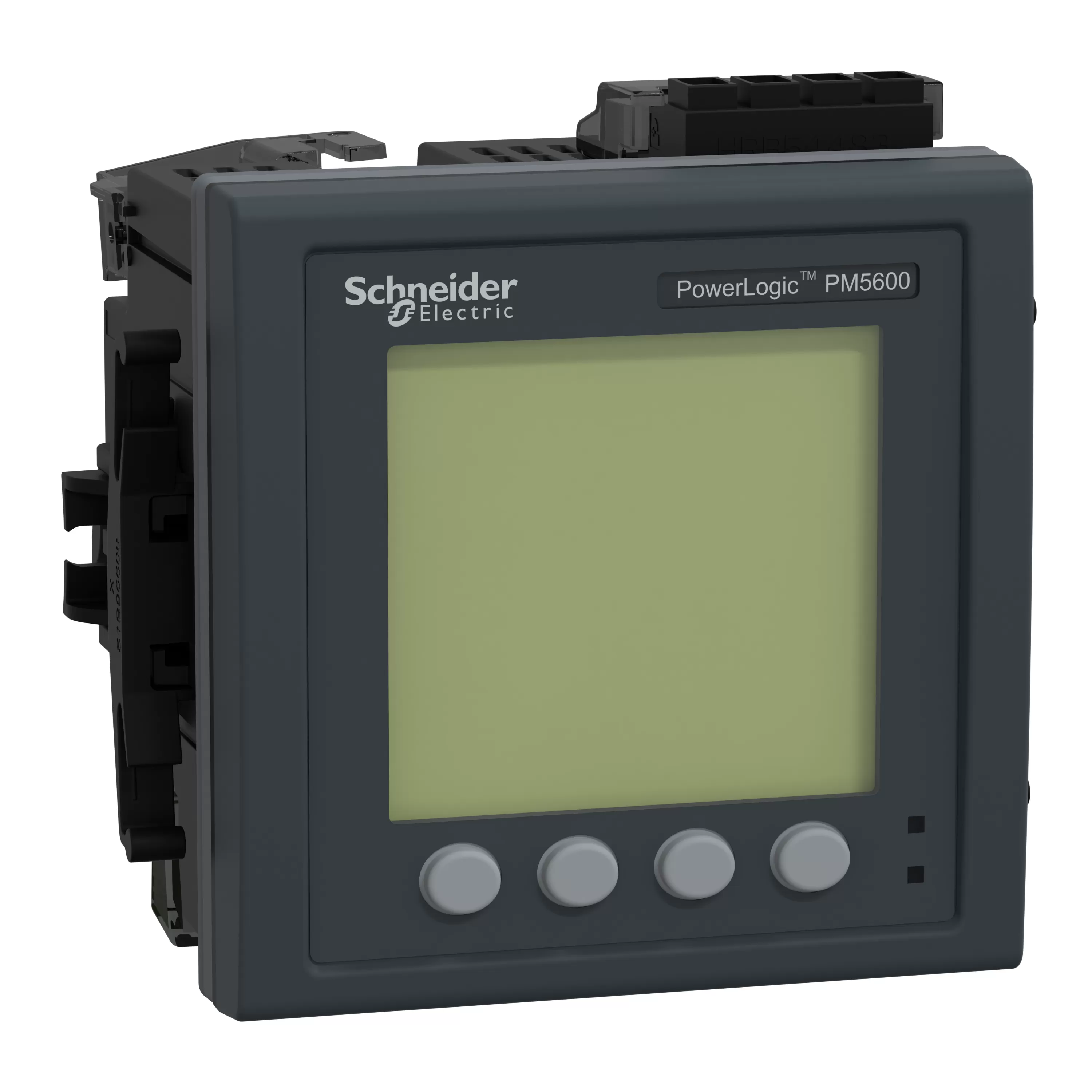 Schneider Electric PM5650-Universalmessgerät, 2 Ethernet, bis 63. H, Störschreiberfunktion, 4DI/2DO 52 Alarme METSEPM5650