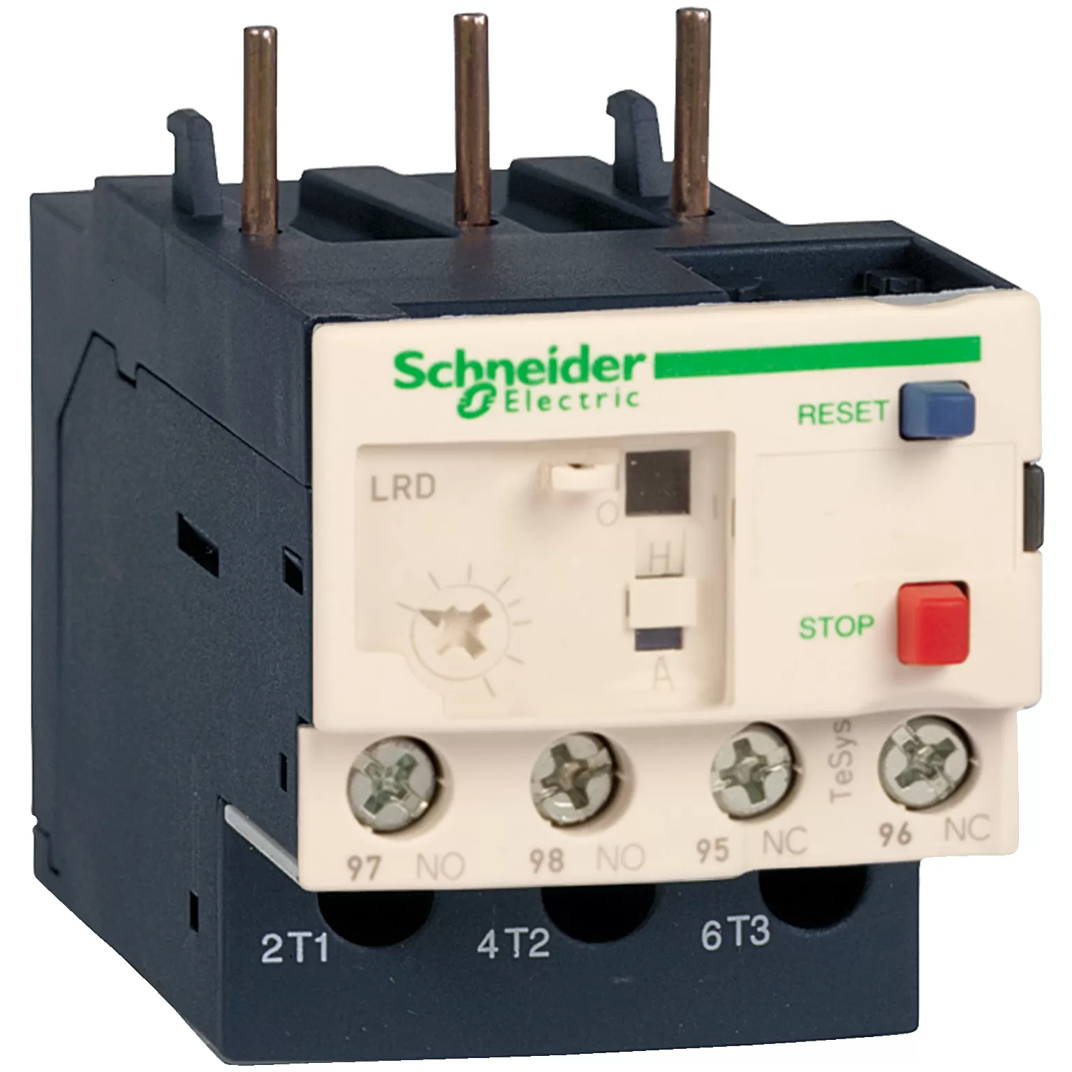 Schneider Electric Motorschutzrelais, thermisch, 0,25-0,4 A, 1S+1Ö, Kl 10, kein Differenzialschutz LR3D03