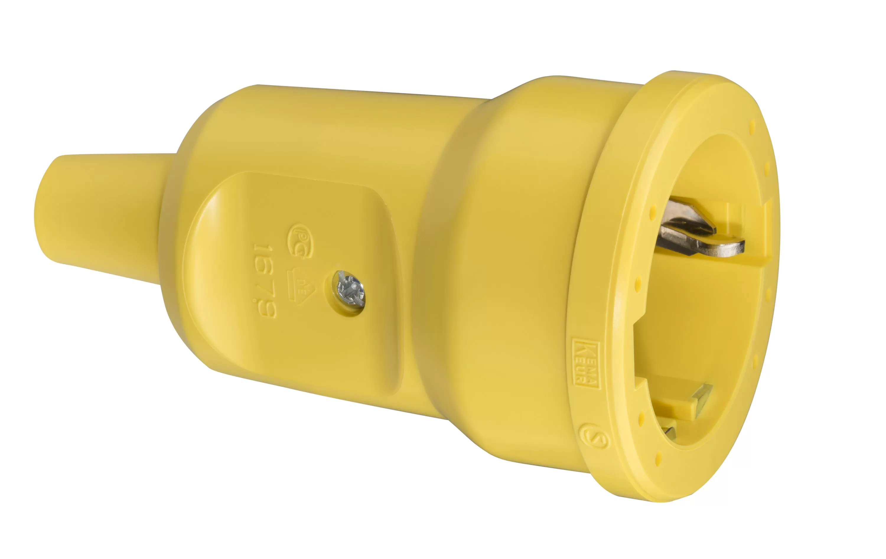 ABL SCHUKO PVC-Kupplung Mini, gelb 1679050