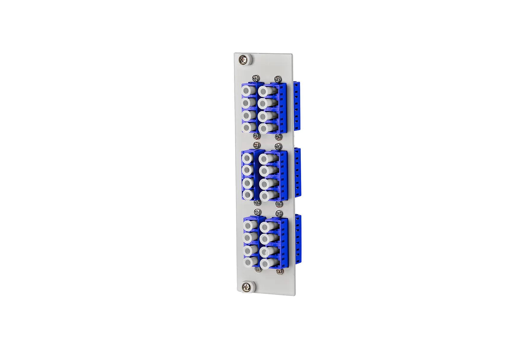 Metz Connect OpDAT REGpro Front 3HE, 7TE 6xLC-Q UPC OS2 (Keramik, blau) 15024A7106-E