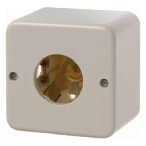 Berker Drucktaster und Lichtsignal E10 AP weiß 510040