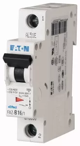 Eaton Leitungsschutzschalter, 1,6 A, 1p, Charakteristik: K 278591