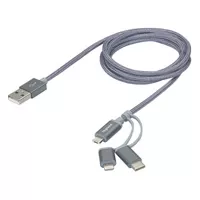 Legrand Kabel 3 in 1 Micro USB/USB C/Lightning 050693