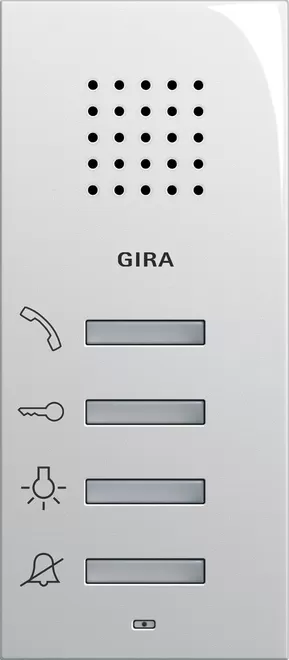 Gira Wohnungsstation AP System 55 Reinweiß 125003