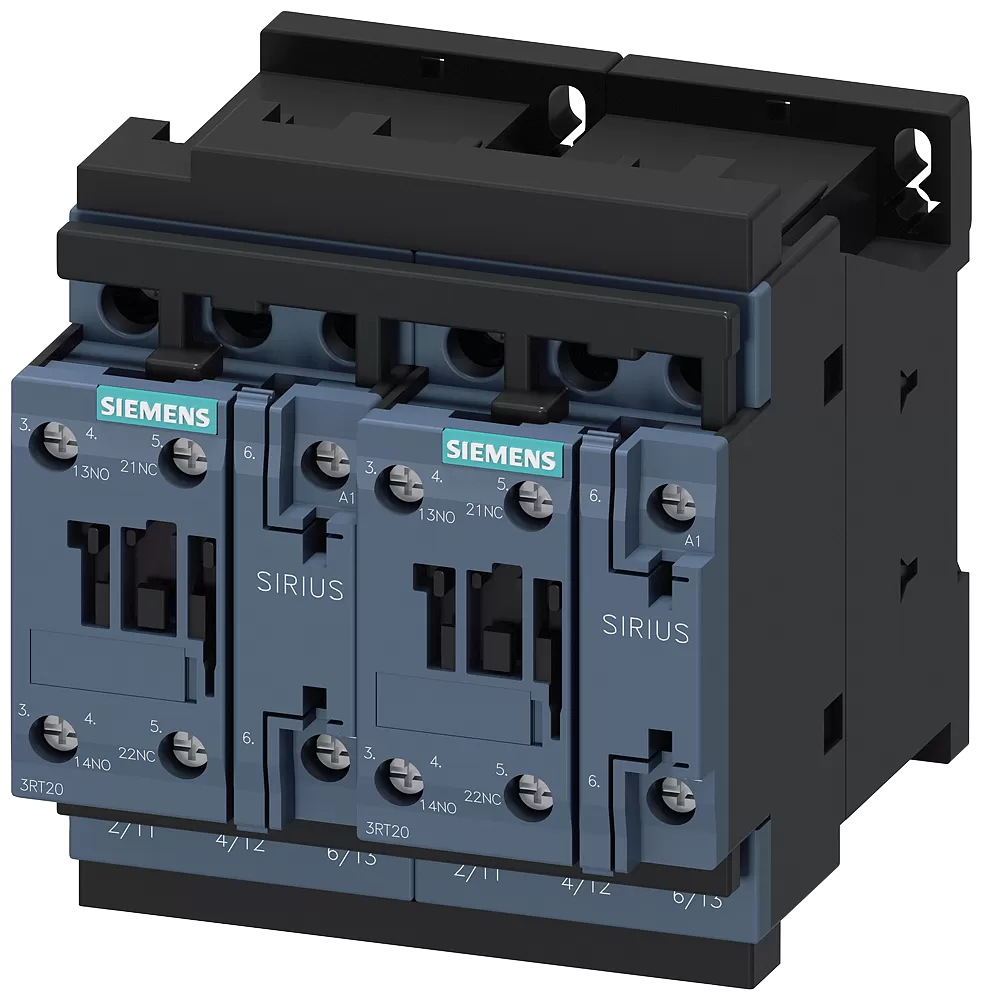 Siemens Wendekombination AC-3, 18,5kW/400V AC24V, 50/60Hz, 3pol. S0 3RA23288XB301AC2