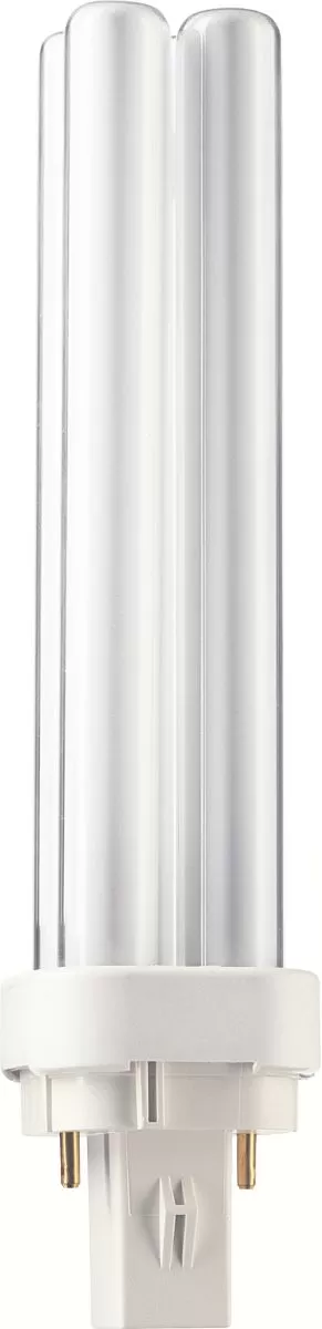 Signify MASTER PL-C 2P - Compact fluorescent lamp without integrated ballast - Lampenleistung EM 25°C,nominal: 18 W - Energieeffizienz-Label (EEL): B 62093470