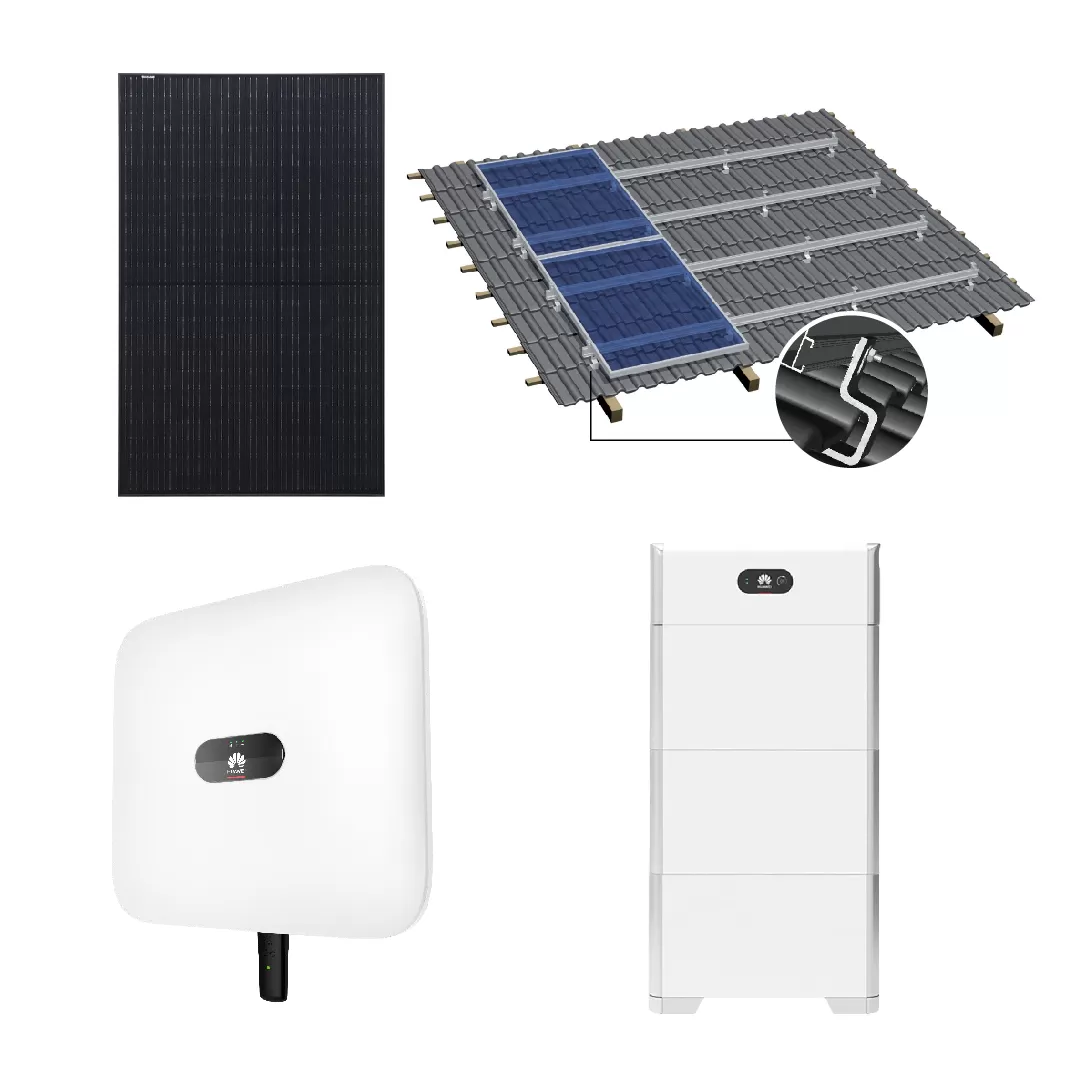 Solaranlage (15 Module | ohne Unterkonstruktion | Speicher: ohne Speicher | Wechselrichter: 6 KTL)