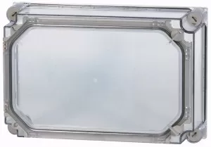 Eaton Deckel, +Tür, transparent rauchgrau, HxBxT=250x375x100mm 081968
