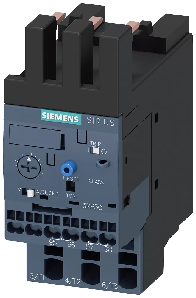 Siemens Überlastrelais 0,32-1,25A Motorschutz S0, Class 10, Schützanbau 3RB30261NE0