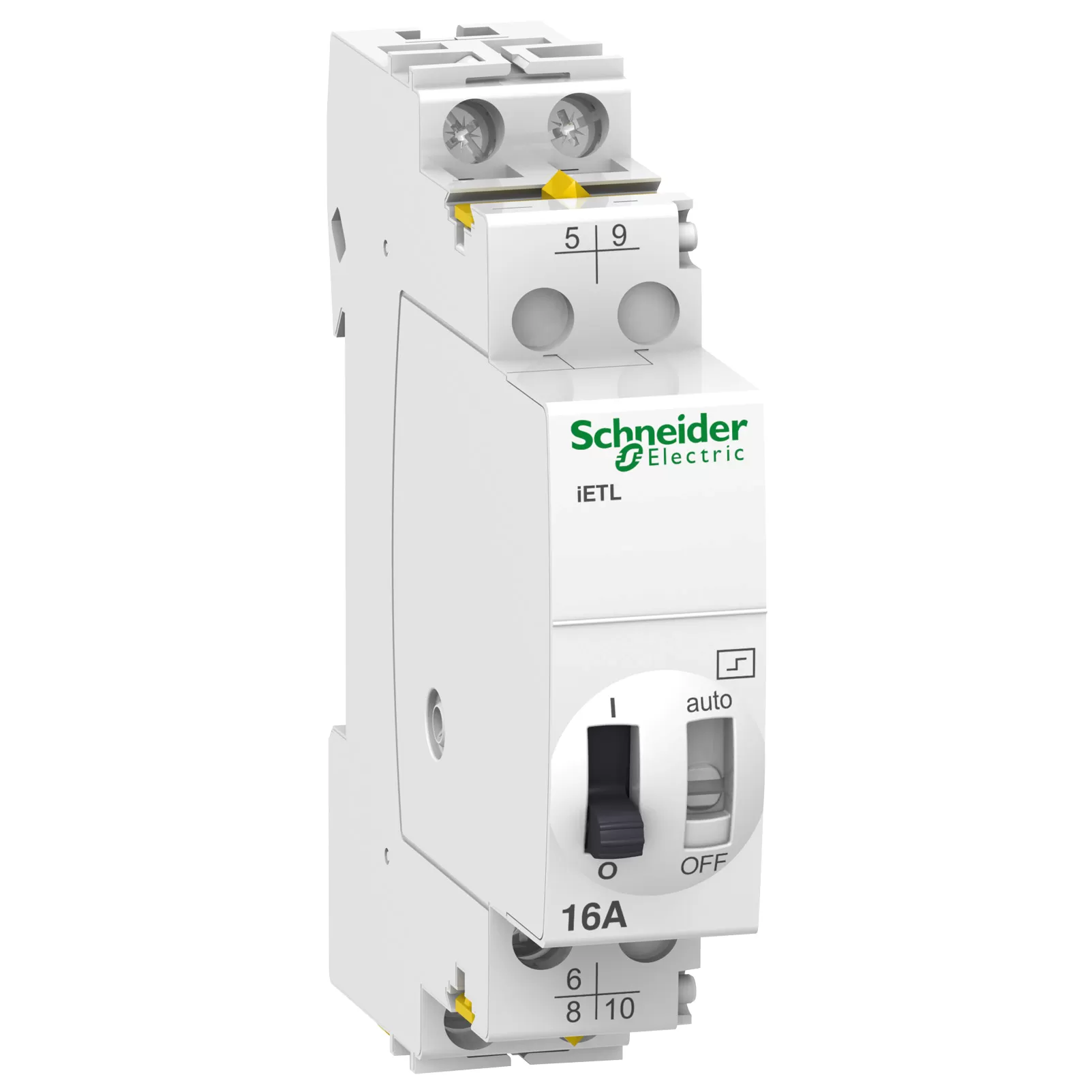 Schneider Electric Erweiterung iETL iTL 16- 2P, 1W+1S -16A, Spule 110VDC, 230-240V AC 50/60Hz A9C32816