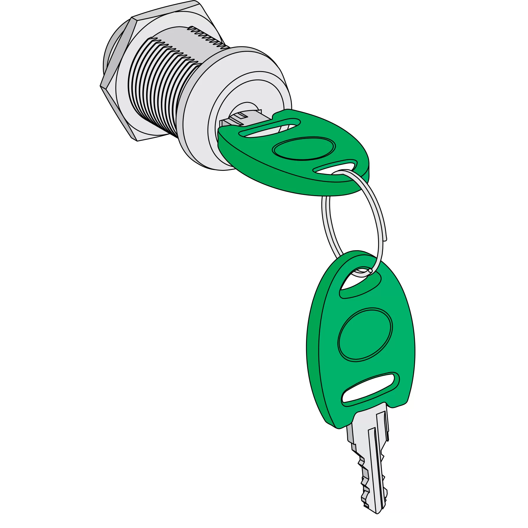Schneider Electric EVlink Wallbox G3, Schlüsselschalter Einzelkodierung EVP1HLSS
