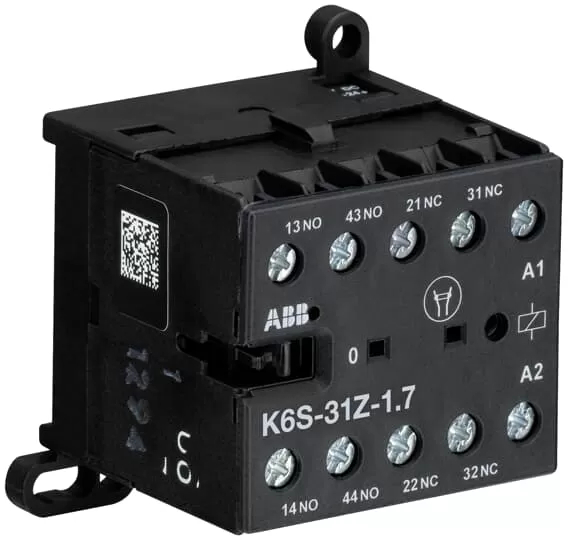 ABB K6S-31Z-2.8-72 Kleinhilfsschütz 17-32VDC, 2,8W GJH1213001R7312
