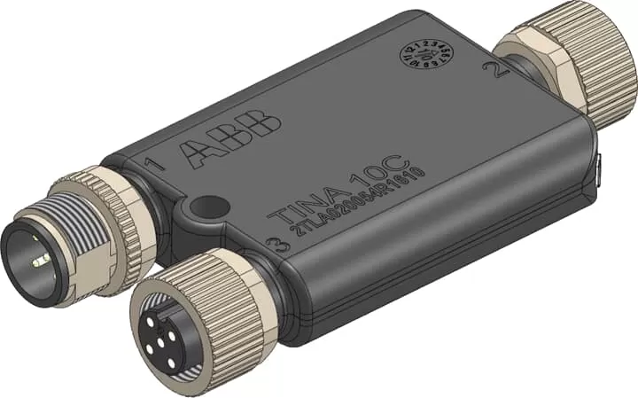 ABB Tina 10C v2 Adapter OSSD + Sendervers. zur Anpassung der Orion-OSSD-Ausgänge, 2TLA020054R1610
