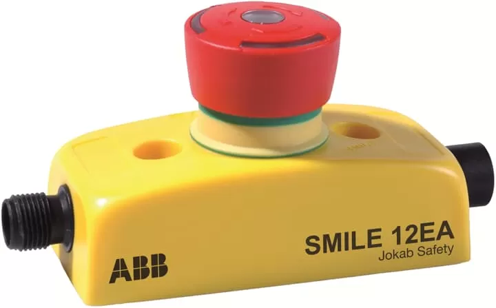 ABB SMILE 12 EA Not-Halt-Taster 1 x 5-pol. M12 Stift- und Buchsenstecker 2TLA030051R0200