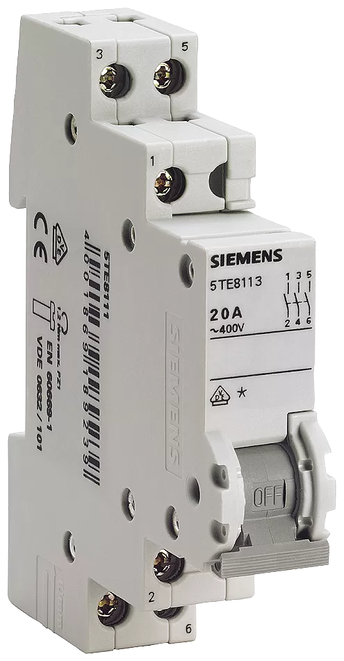 Siemens Ausschalter 32A 3S Klemme 6mm2 5TE8213