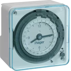 Hager Tagesschaltuhr kompakt,1W/16A,analog EH710