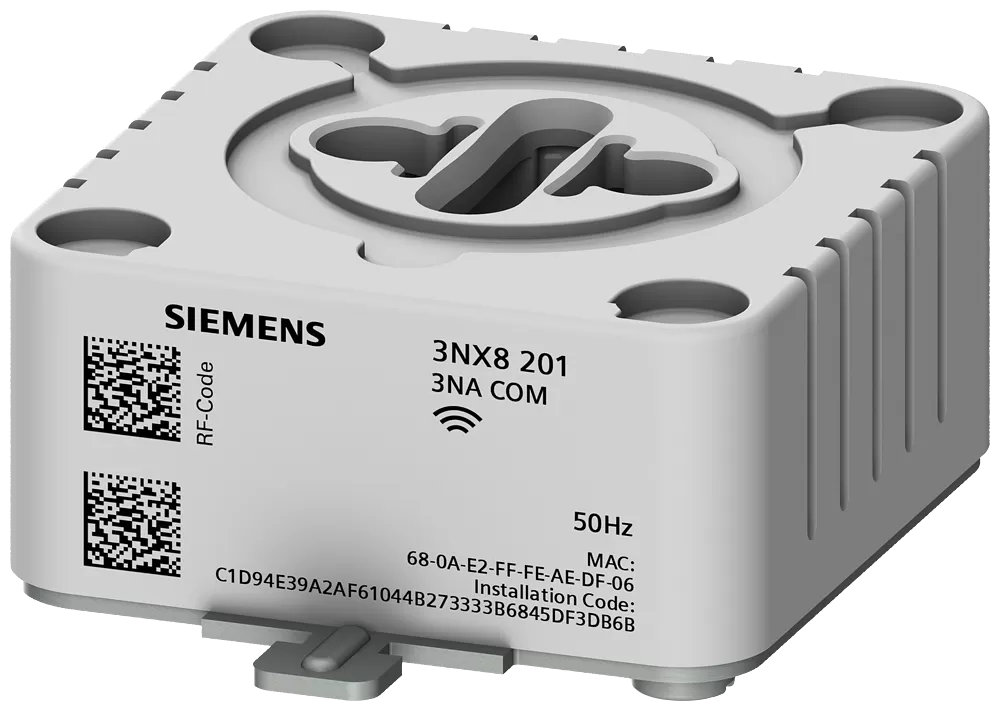 Siemens Elektronikmodul für 3NA COM, Sicherung Baugröße 2 Bitte Funkzulassung beachten! 3NX8201