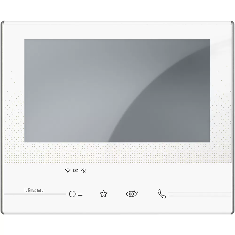 Legrand AP-Videohausstation CLASSE300 X13E mit Smartphone-Anbindung, Farbe: Weiß 344642