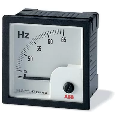 ABB FRZ-240/72 Frequenzmeter analog Direktmessung, Wechselstrom, 72mm 2CSG812320R4001