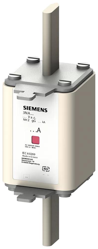 Siemens NH-Sicherungseinsatz, NH2, In: 224 A, gG, Un AC: 500 V, Un DC: 440 V 3NA7242