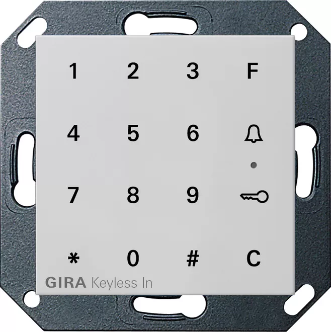 Gira Gira Keyless In Codetastatur System 55 Grau m 2605015