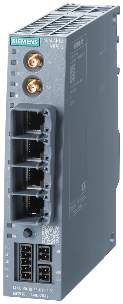 Siemens SCALANCE M876-3, 3G-Router (Ethernet3G), HSPA+/EV-DO, VPN, Firewal... 6GK58763AA022BA2