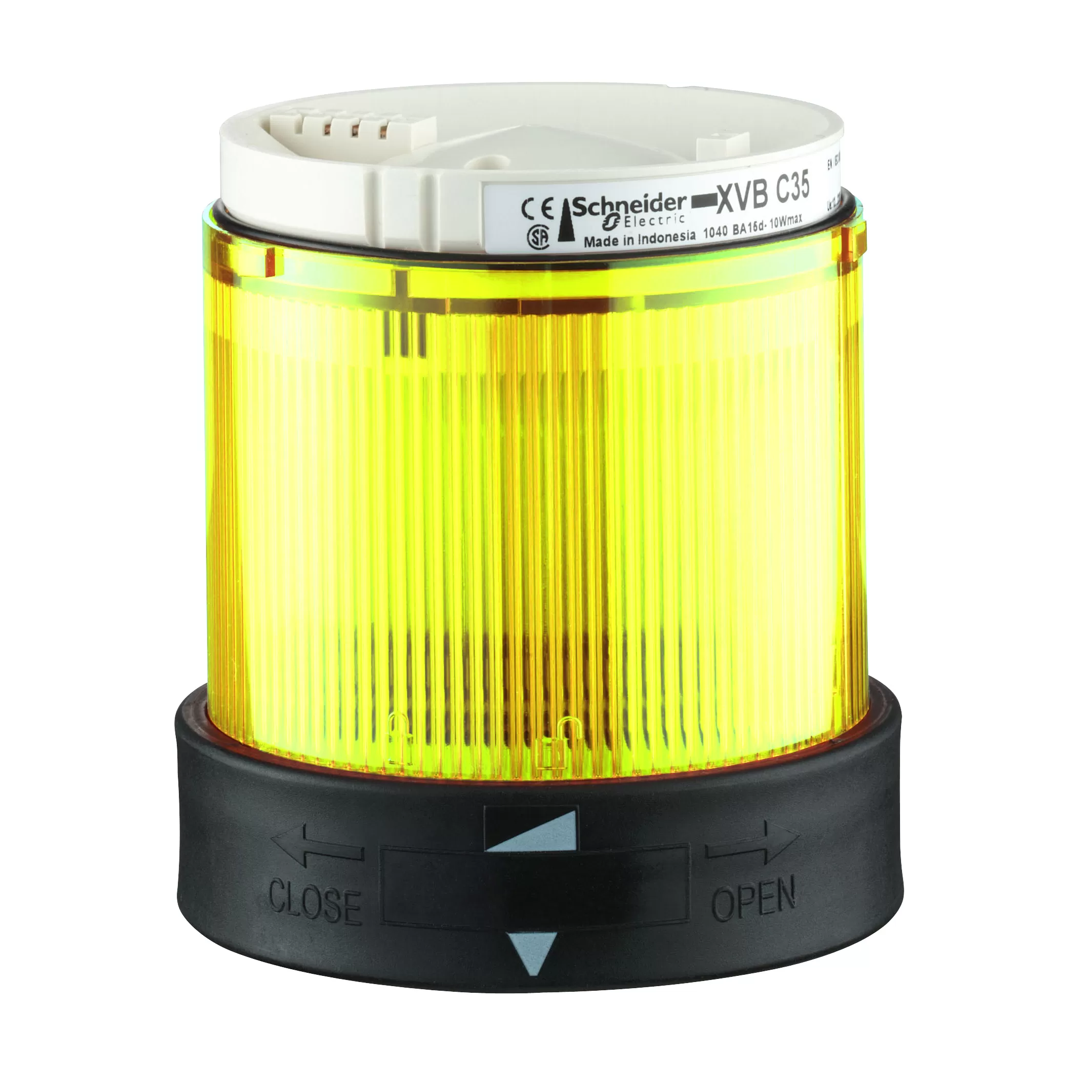 Schneider Electric Leuchtelement, Blinklicht, gelb, 24-48 V DC 24 V AC XVBC4B8