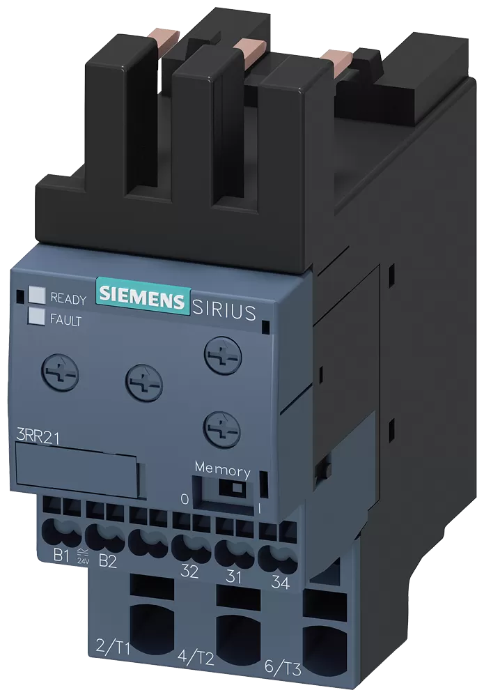 Siemens Überwachungsrelais anbaubar an Schütz 3RT2, Baugr. S00 basic, 4-40A 3RR21422AA30