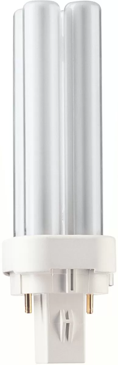 Signify MASTER PL-C 2P - Compact fluorescent lamp without integrated ballast - Lampenleistung EM 25°C,nominal: 10 W - Energieeffizienz-Label (EEL): B 70498670