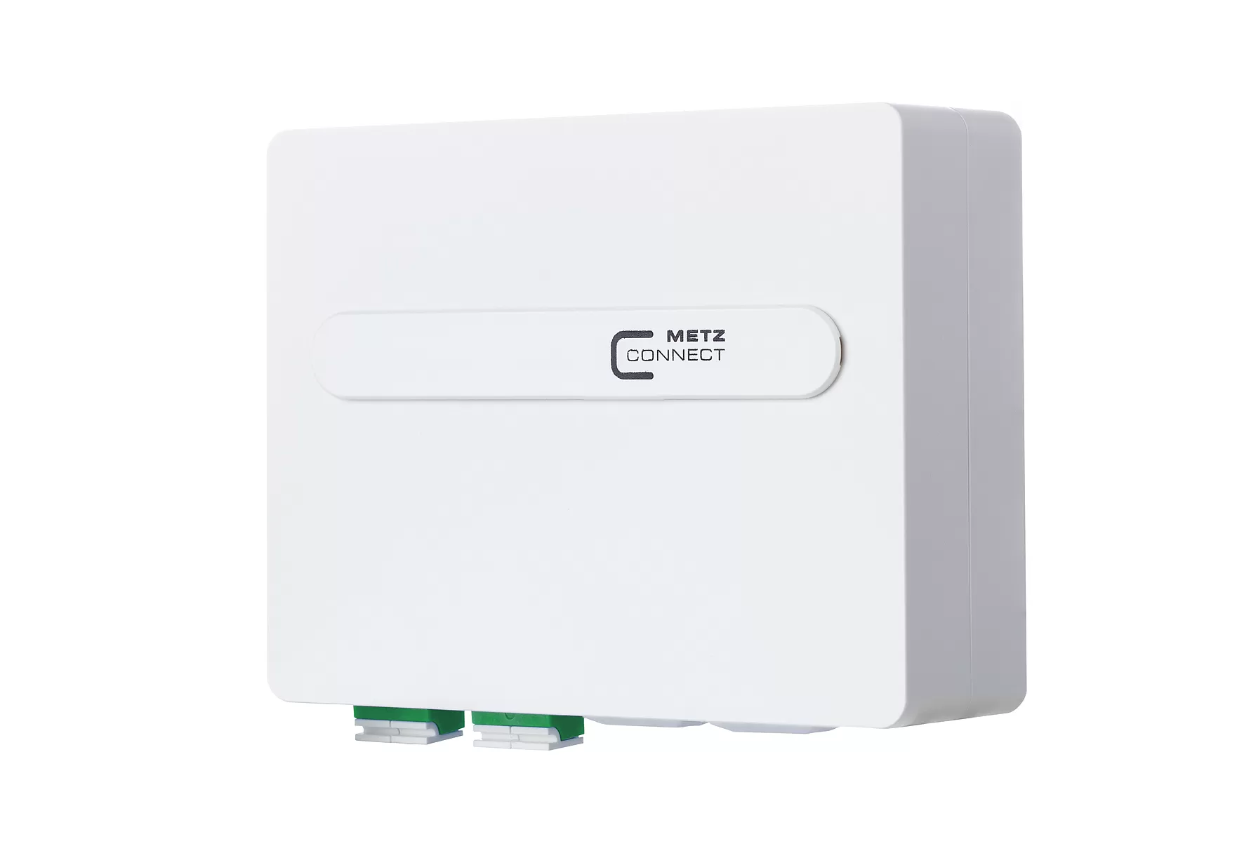 Metz Connect OpDAT ADT VIK 2xLC-D APC (grün), OS2, reinweiß RAL 9010 1501107G02HC